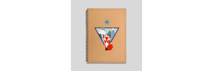 Mountain fox notebook