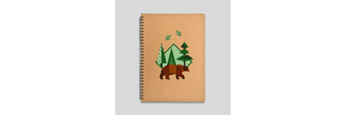 Mountain fox notebook