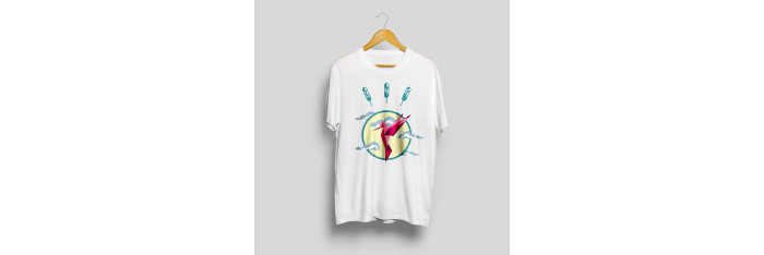 Hummingbird printed t-shirt